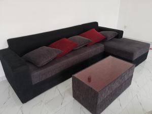 L Shaped Sofa Set with Coffee Table