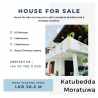 House for sale in Katubedda Moratuwa