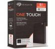 SEAGATE ONE TOUCH 5TB PORTABLE EXTERNAL HARD DRIVE WITH PASSWORD PROTECTION