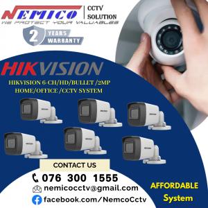 Hikvision | CCTV CH 6-HD/Bullet/ 2MP