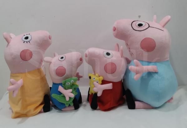 Handmade Character Soft Toy Peppa Pig Family
